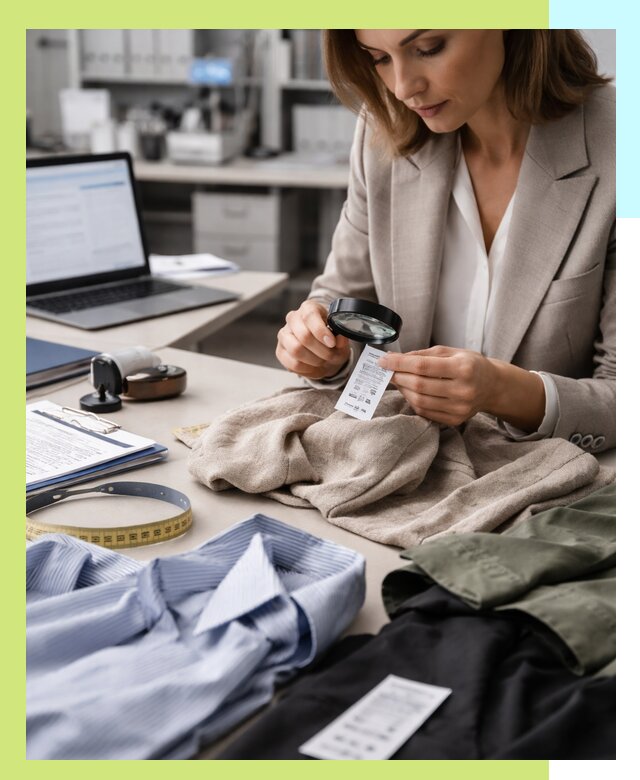 Сертификация одежды и текстиля в Кинешме, быстрая экспертиза