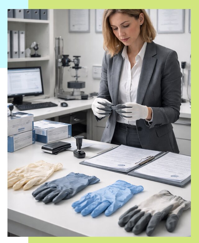 Сертификация перчаток в Кинешме от 8591 р. | Алешин-Кнш