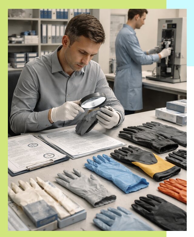 Сертификация перчаток и средств защиты продукции в Кинешме