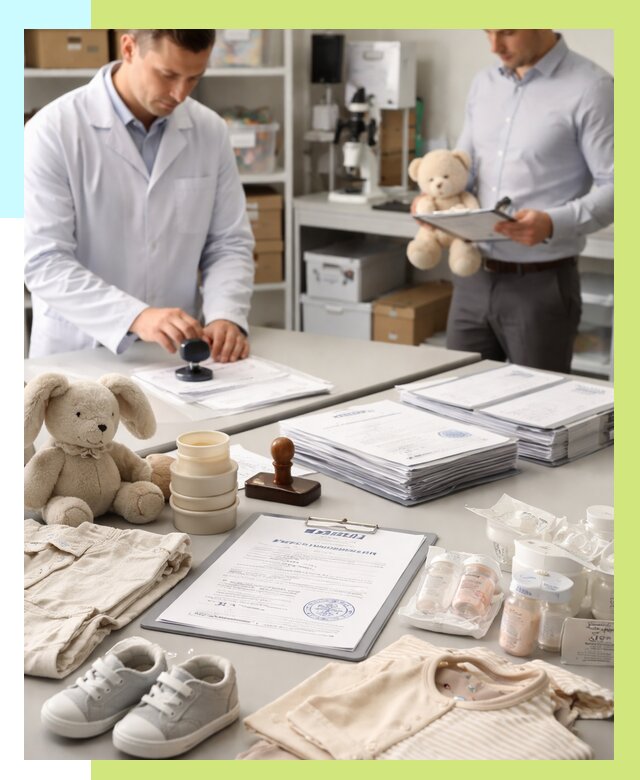 Сертификация детских товаров в Кинешме от 15161 р. | Алешин-Кнш