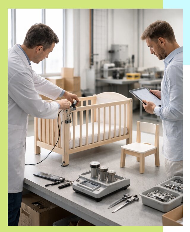 Сертификация детской мебели и проверка безопасности в Кинешме