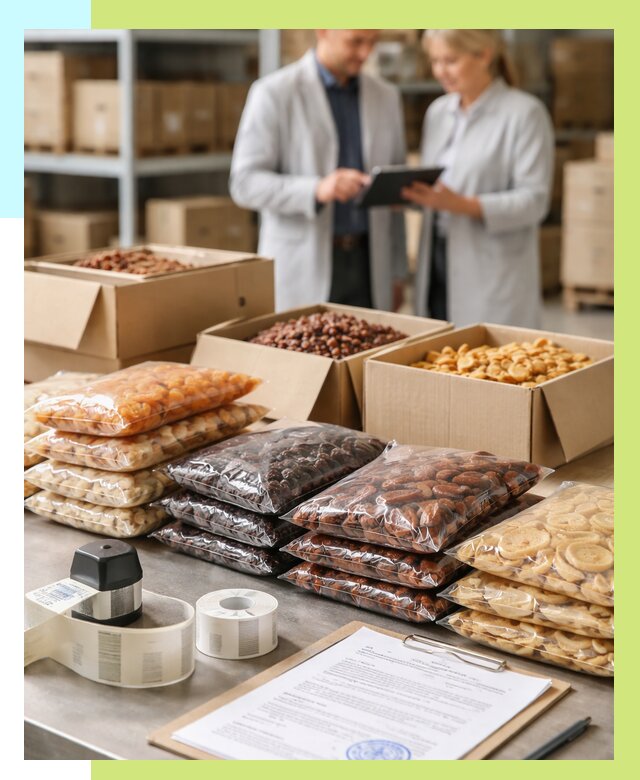 Сертификация сухофруктов в Кинешме от 12128 р. | Алешин-Кнш под ключ