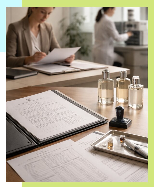 Сертификация парфюмерии в Кинешме от 15161 р. | Алешин-Кнш