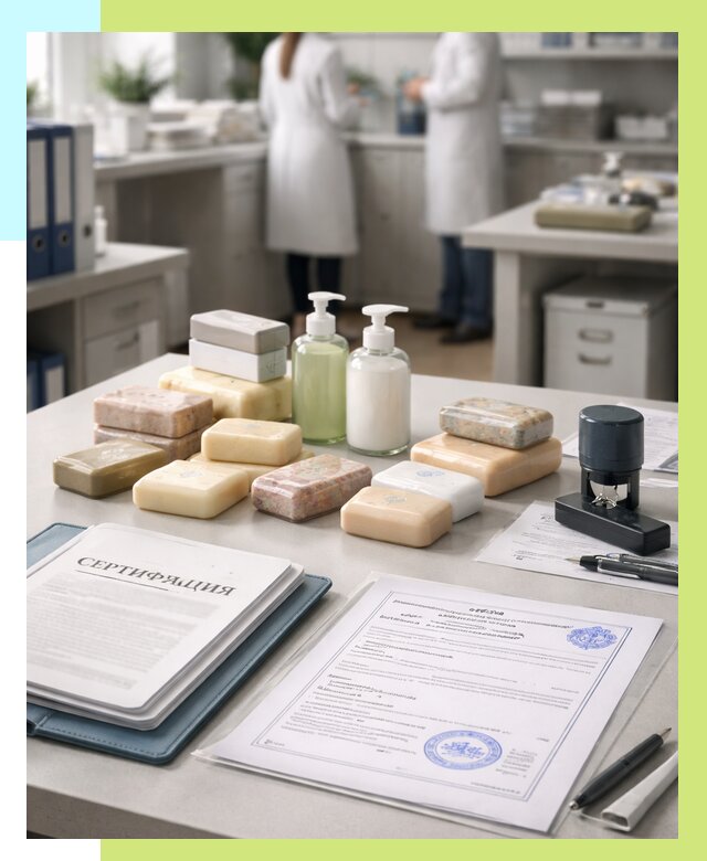 Сертификация мыла и сертификат на мыло в Кинешме от 12128 | Алешин-Кнш