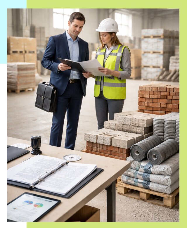 Сертификация строительных материалов в Кинешме от 20214 р. Алешин-Кнш