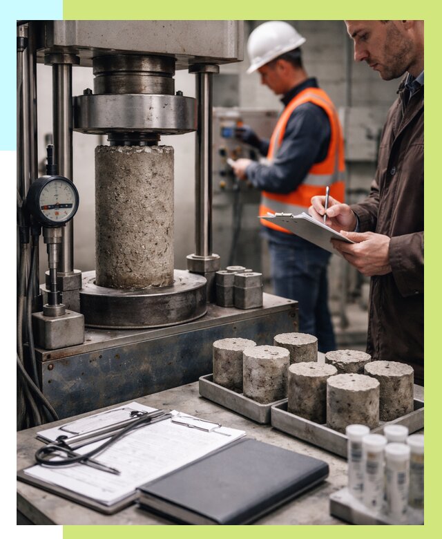 Сертификация бетона в Кинешме от 30321 р. сертификат | Алешин-Кнш