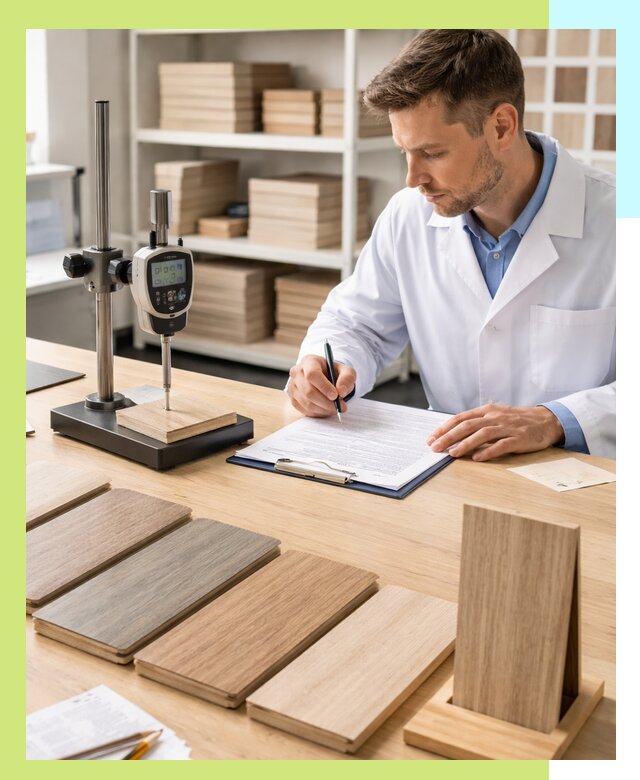 Сертификация ламината с испытаниями и оформлением документов в Кинешме