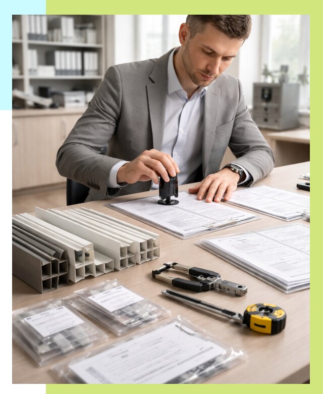 Сертификация ПВХ продукции в Кинешме от 8591 р., Алешин-Кнш