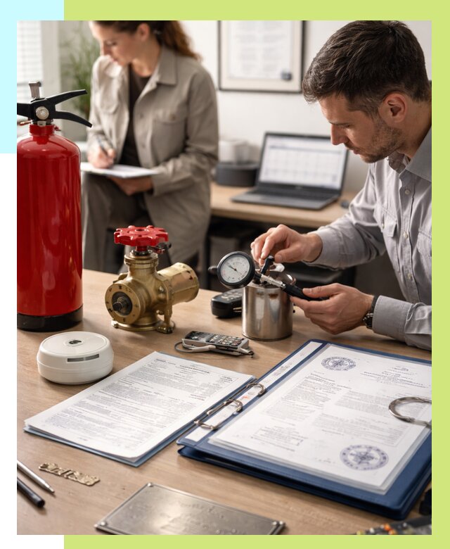 Сертификация пожарного оборудования в Кинешме от 15161 р.|Алешин-Кнш