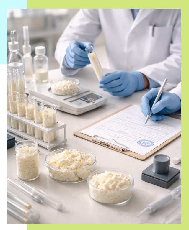 Сертификация творога в Кинешме от 12128 р. под ключ | Алешин-Кнш