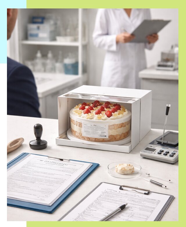 Сертификация тортов в Кинешме от 9096 р. заказать | Алешин-Кнш