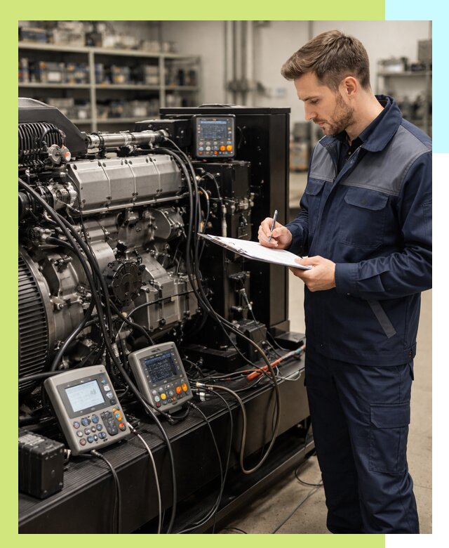 Сертификация дизельных генераторов и их оборудования в Кинешме