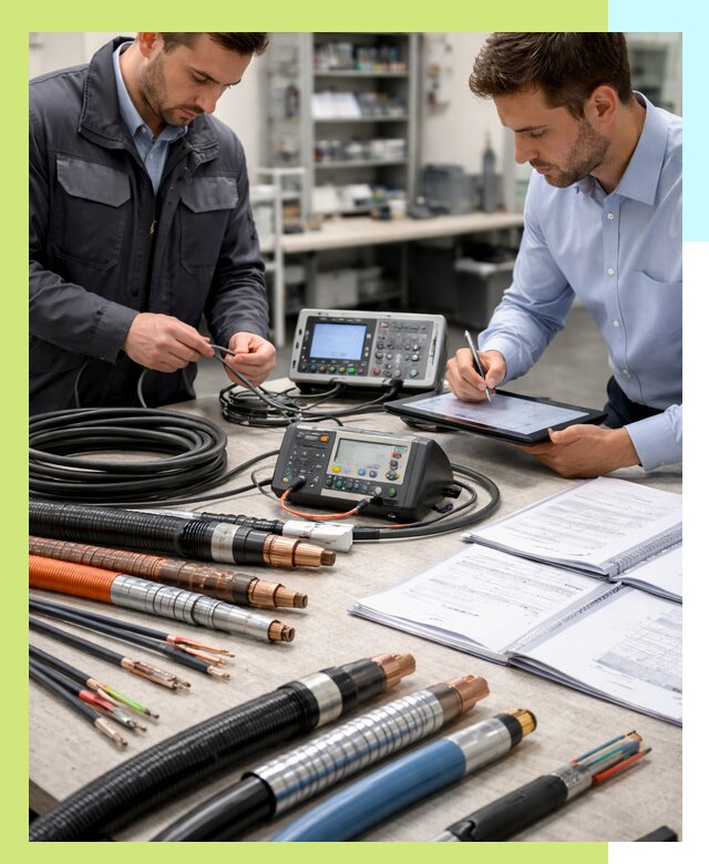 Сертификация кабеля и электропроводки в Кинешме под ключ