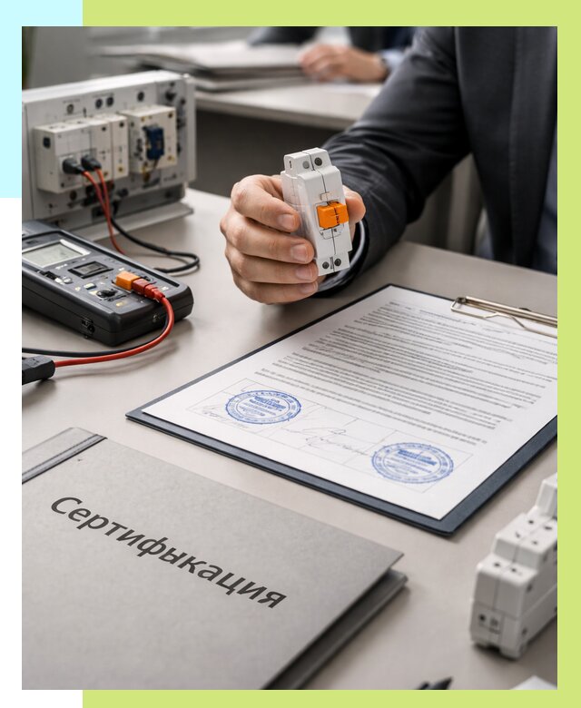 Сертификация выключателей под ключ в Кинешме от 15161 р. | Алешин-Кнш