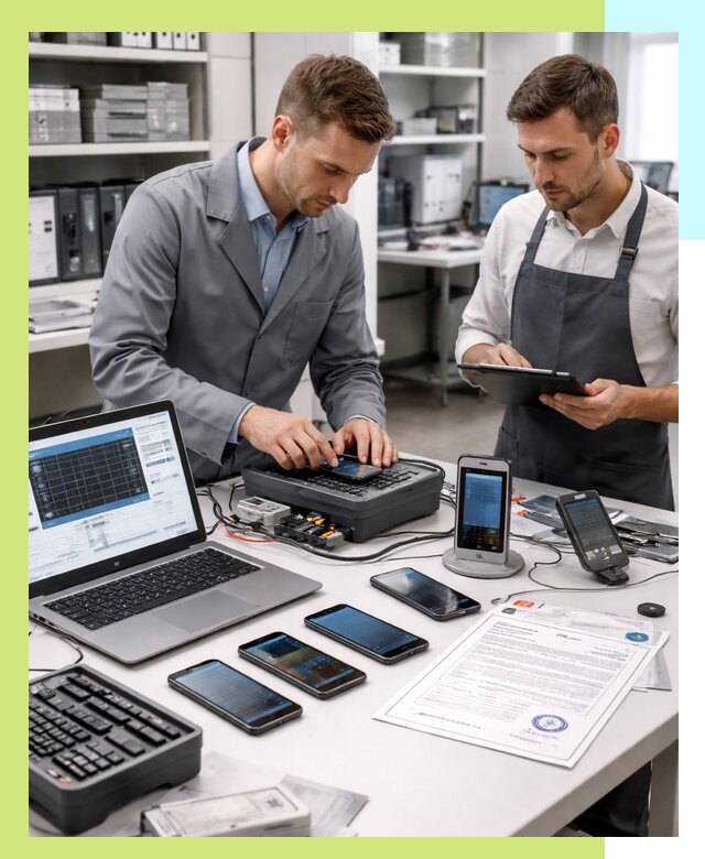 Сертификация мобильных телефонов и смартфонов в Кинешме под ключ