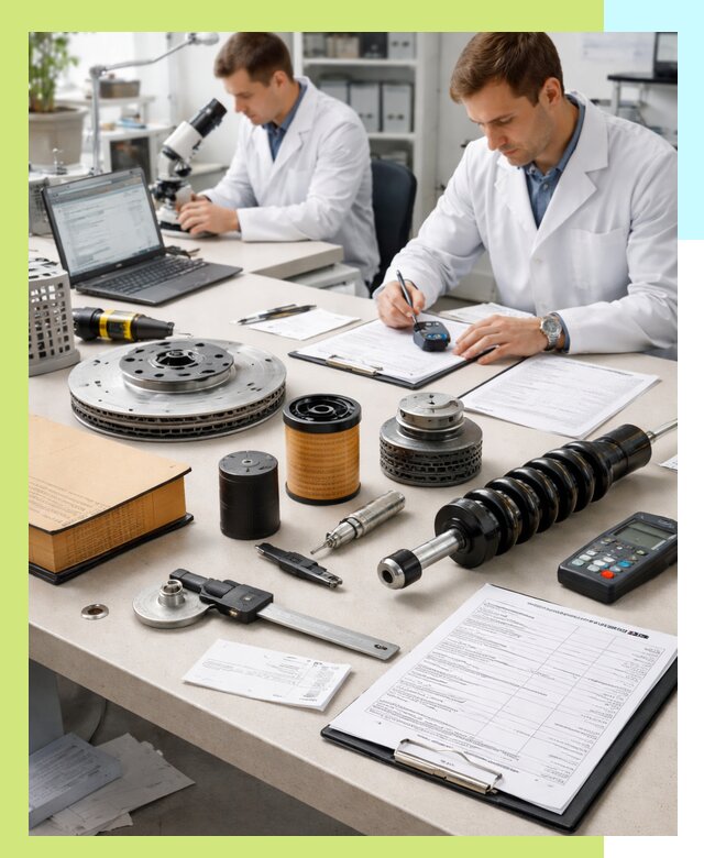 Сертификация автозапчастей и комплектующих в Кинешме по ГОСТ