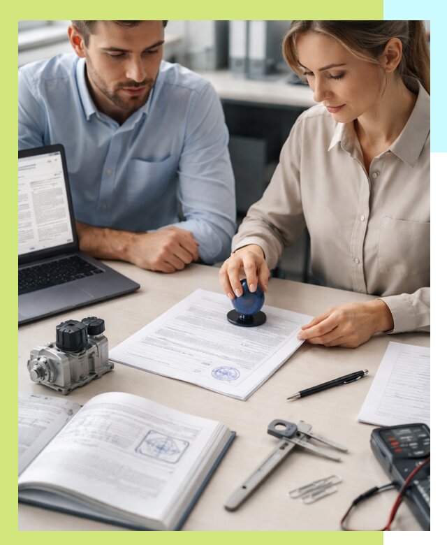 Выдача паспорта изделия и техническая экспертиза продукции в Кинешме