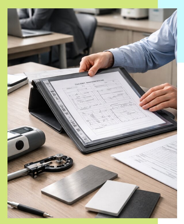 Оформление паспорта материала для продукции в Кинешме