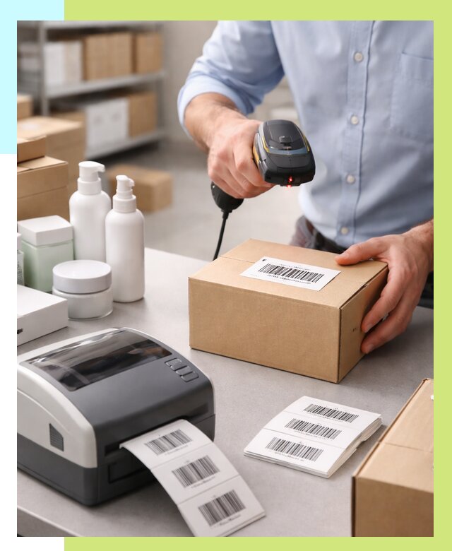 Штрихкодирование продукции в Кинешме от 4548 р. | Алешин-Кнш