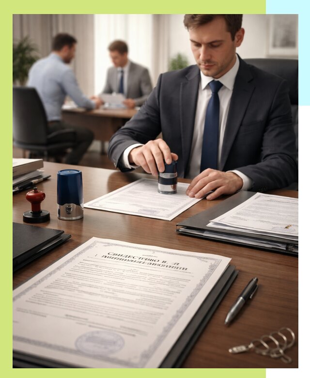 Оформление свидетельства о государственной регистрации в Кинешме