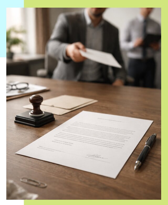 Отказное письмо по сертификации в Кинешме от 3537 р. | Алешин-Кнш