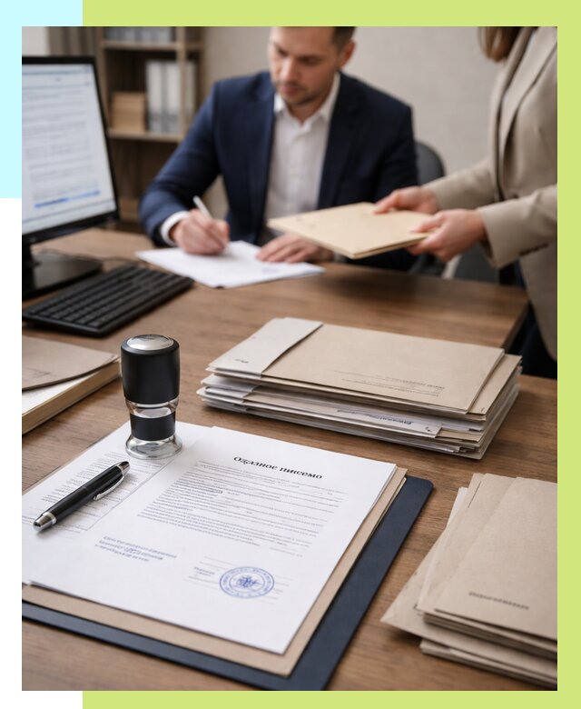 Отказное письмо для таможни в Кинешме от 3032 р, Алешин-Кнш