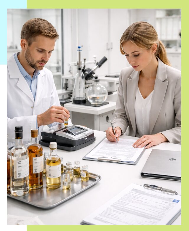 Заключение о спиртосодержании в Кинешме, от 5054 р., Алешин-Кнш