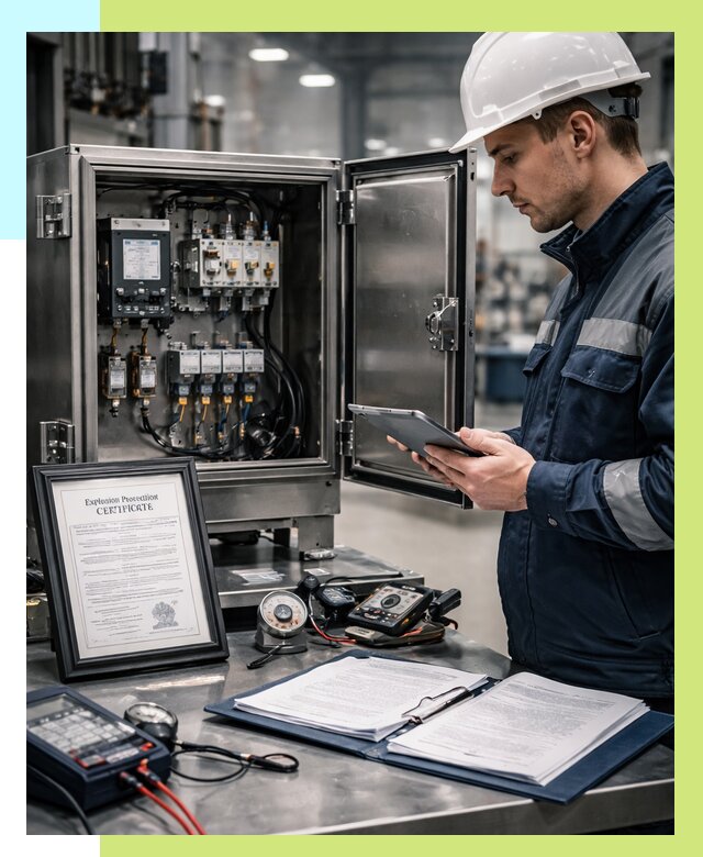 Сертификат взрывозащиты в Кинешме от 45482 р. | Алешин-Кнш