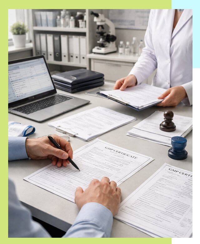 Оформление сертификата GMP в Кинешме для фармпроизводства