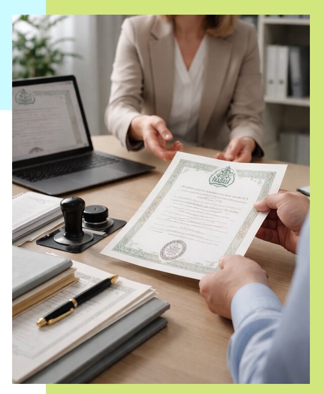 Халяль сертификат в Кинешме, получить от 15161 р. | Алешин-Кнш