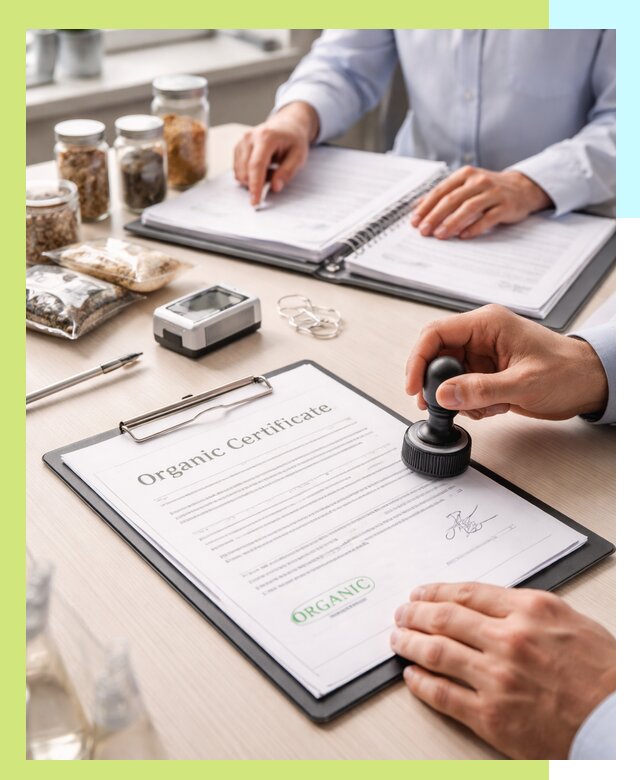 Получение органик сертификата для продукции в Кинешме