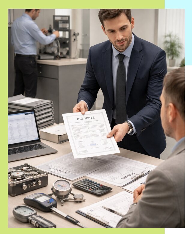 Выдача сертификата ISO 10012 по требованиям метрологии в Кинешме