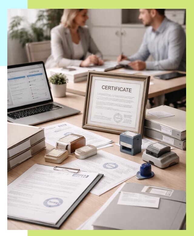 Сертификация компании в Кинешме от 45482 р. | Алешин-Кнш — заказ